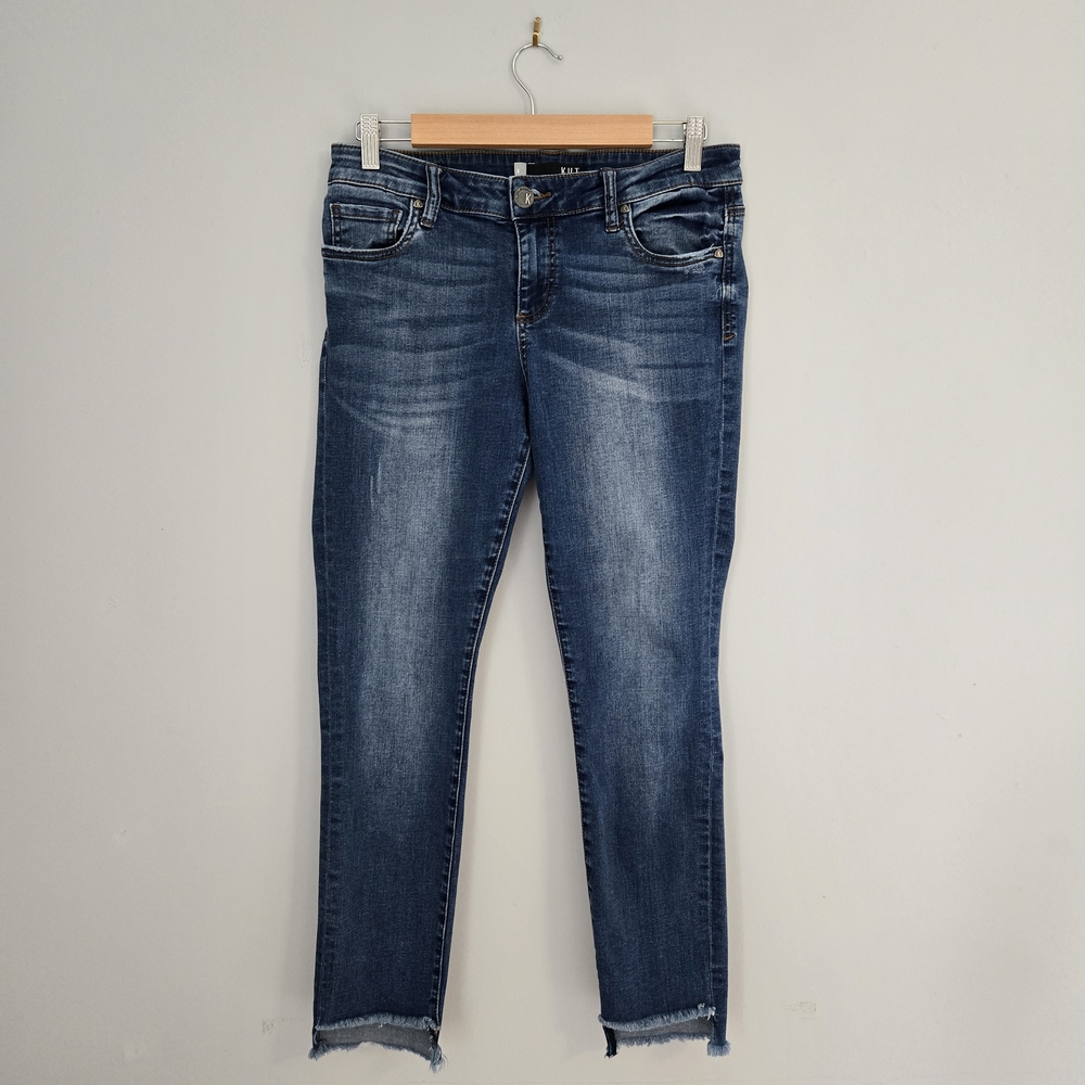 Kut from the Kloth Dark Blue Ankle Jeans